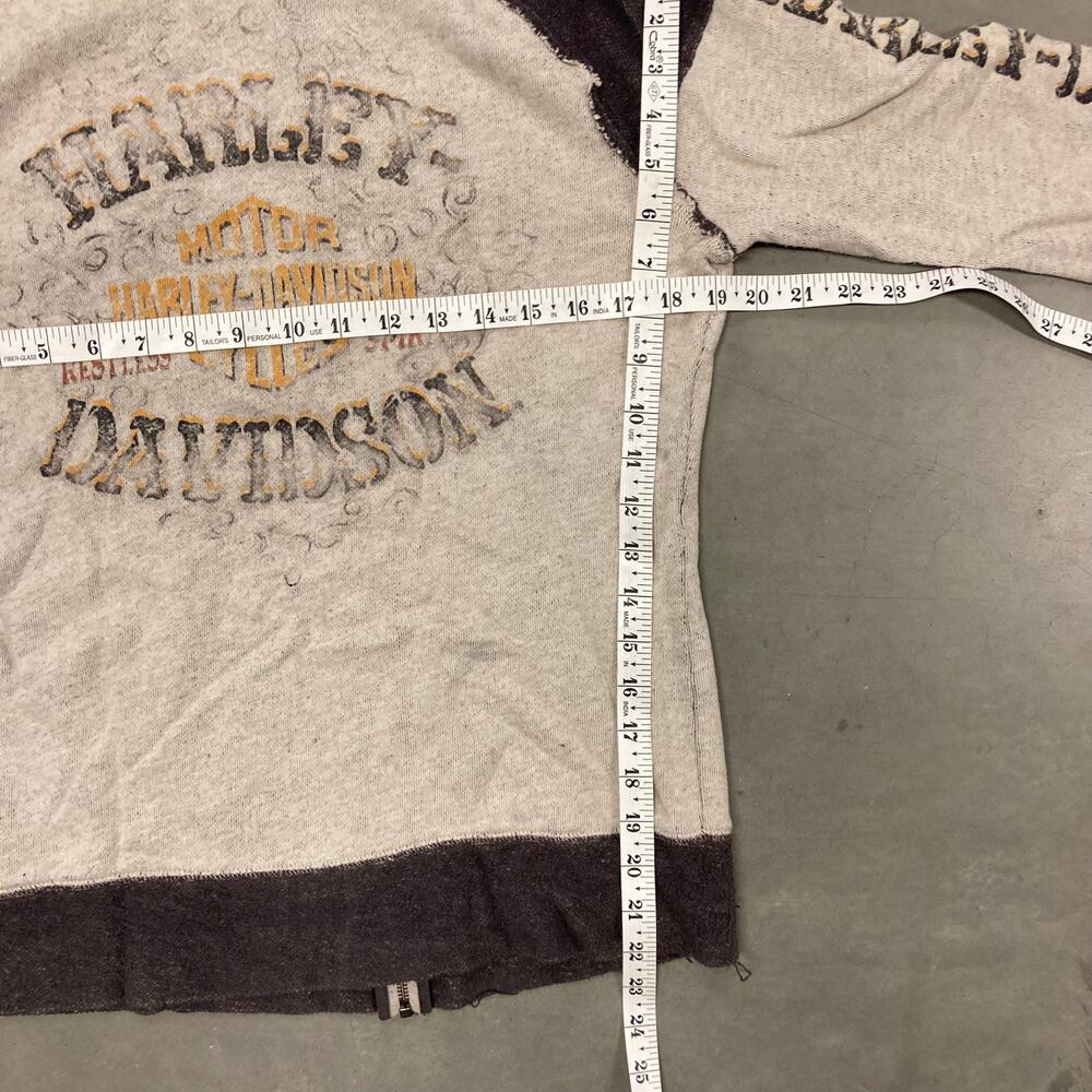 vintage y2k Harley Davidson graphic hoodie - Picture 4 of 5